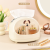 Cream Style Tissue Box Cute Dog Tissue Box Household Living Room Multi-Functional Tissue Box with Spring