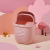 Desktop Trash Can Household Mini Small Cartoon Cute Trash Can with Lid Dormitory Bedroom Trash Can Storage Container