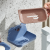 Soap Dish Bear Soap Box Double-Layer Draining Cute Bathroom Punch-Free Wall-Mounted Cartoon Plastic Soap Box Soap Box
