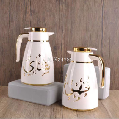 Vacuum Flask Middle East Foreign Trade Thermal Pot Large Capacity Portable Glass Liner Coffee Pot