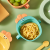 Creative Children's Bowl Cute Cartoon Plastic Bowl Tableware Personality Non-Slip Wear-Resistant Carrot Head Small Bowl