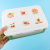 Practical Divided Lunch Box with Soup Bowl Adult Portable Lunch Box Lunch Box Student White Colr Lunch Box