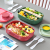 Office Worker Microwave Oven Heated Bento Box Student Pstic Lunch Box Portable Compartment Sealed Lunch Box