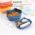 Cartoon Children's Lunch Box Student Double-yer Lunch Box Lunch Box Microwaveable Heating Grid Lunch Box