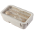 Wheat Straw Lunch Box Student Portable Microwave Oven Heating Office Lunch Box with Lunch Box
