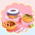 Baby Grinding Bowl with Soup Spoon Baby Food Supplement Tableware Microwaveable Heating Children Feeding Lunch Box