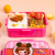 Pp Pstic Cartoon Children's Lunch Box Lunch Box Compartment Sealed with Lid Children's Bento Box Student Lunch Box
