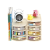 Desktop Cream Style Storage Box Dormitory Multi-yer Staable Storage Storage Box Sundries Cosmetic Storage