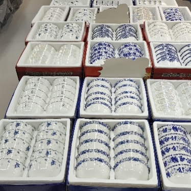 High-Grade Household Ceramic Anti-Scald Tableware Bowl