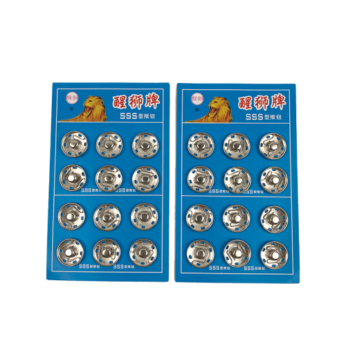 factory direct sales xingshi brand high quality metal snap button 0#-8# hidden hook snap fastener anti-exposure buckle