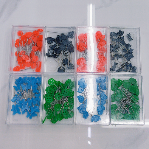 colorized butterfly bird sunflower and other special-shape needle multi-functional shaping needle register pin fixing needle clothing shaping needle