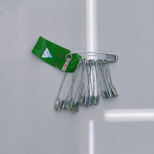 goose brand 0-1-2 pin factory direct sales high quality export galvanized nickel plated silver gold black safety pin