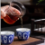 Jingdezhen Fake Antique Blue and White Kung Fu Eight Treasures Tea Set Suit Teapot Heat-Resistant Pitcher Household Minimalist Living Room Office