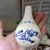 Blue and White Long Mouth 6 Holes Ocarina Hongyin Ocarina Beginner Musical Instrument 6 Holes Ocarina Wholesale Ceramic Ornament
