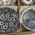 Japanese Ceramic Tableware Blue and White Porcelain Bowl Business Wedding Gifts 5-Inch Bowl Creative 6 Bowl Set