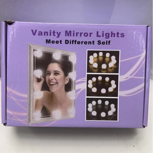foreign trade makeup mirror bulb mirror front mp suer fill light mirror lighting chain dressing mirror