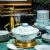 Jingdezhen High Temperature White Porcelain Kaolin Celadon Tableware Set Home Chinese Bowl Dish & Plate High-End Gift Health