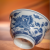 Zhongjia Kiln Master Cup Single Cup Jingdezhen Blue and White Porcelain Cup Handmade Dunhuang Auspicious Beast Wing Horse Ceramic Cup