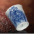 Zhongjia Kiln Kung Fu Tea Cup Jingdezhen Blue and White Wood Kiln Handmade Seal List Master Wen Zhong Coke Cup