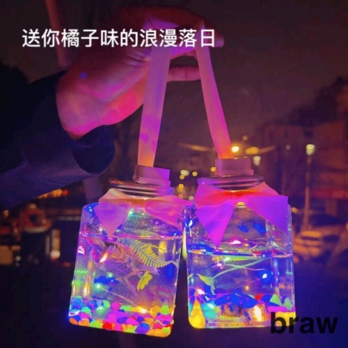 Can Fish Night Market Complete Material Package Can Turtle Ecological Microview Water Plant Fish Tank Stall Small Goldfish Free Shipping