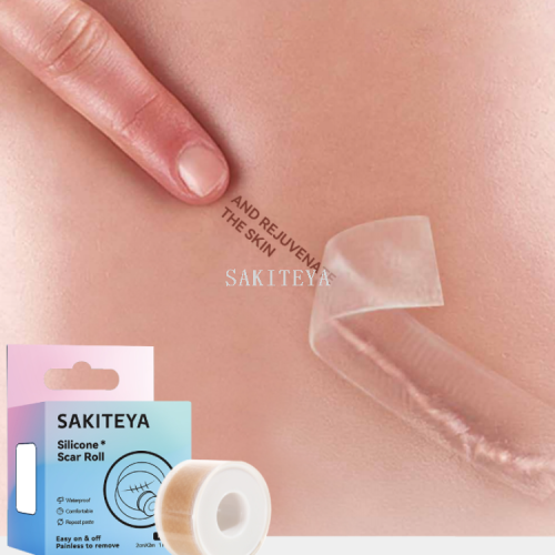 skin color waterproof breathable silica gel scar removal patch repair stretch marks cesarean scar