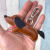 Soododo H1099 cute leather dog keychain bag Keychain accessory keychain