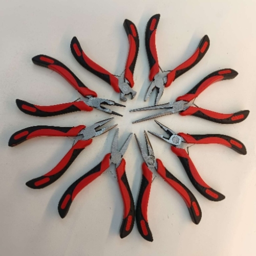 老虎钳钳子钢丝钳多功能万用电工尖嘴斜口手钳