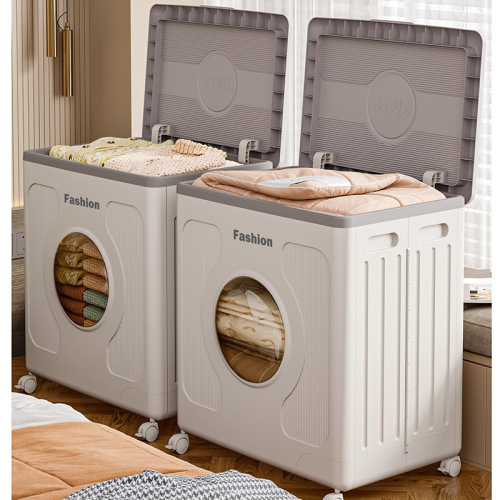 衣服收纳箱整理箱折叠大容量超大储物箱卧室衣物玩具家用带盖箱子