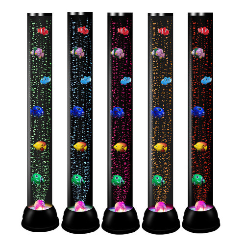 modern minimalist simulation aquarium fish lamp usb powered ambience light living room decoration bedroom atmosphere jellyfish lamp