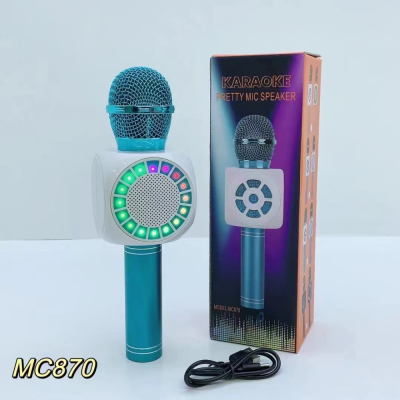 Microphone Stereo Mobile Phone Microphone Wireless Bluetooth Microphone Karaoke Mobile Phone Microphone Bluetooth Audio Gadget for Singing Songs