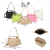 V Pattern Cross-Border Shoulder Messenger Bag Fashion All-Match Trendy Chain Bag Women's Foreign Trade Bags
