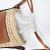 New Raffia round Barrel Straw Bag Shoulder Messenger Bag for Women Woven Bag