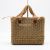 2024 New Woven Tote Square Straw Bag Travel Leisure Women's Bag