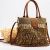 New Furry Shoulder Crossbody Straw Bag Woven Tote