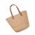Xiaohongshu Same Style Fashion Women's Bucket Straw Bag Korean Retro Handbag Simple Holiday Shoulder Bag