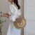 Southeast Asia Straw Bag Ins Shoulder Straw-Weaved Crossbody Beach Casual Ethnic Style Mini and Simple Handmade Beach Bag