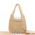European and American Shoulder Straw Bag Mori Style Hand-Woven Bag Leisure Large Capacity Beach Bag