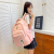 Schoolbag Backpack Trendy Women's Bags Backpack One Piece Dropshipping Source Factory Cross-Border Priority Spot Straight Hair Bun