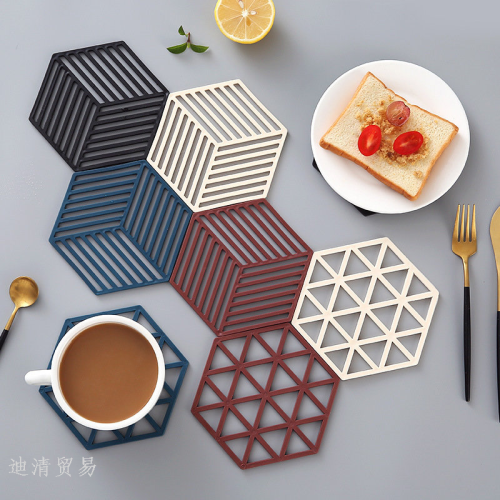 silicone dining table cushion heat proof mat nordic scald preventing met coasters household kitchen pot mat dish mat coaster vegetable mat placemat