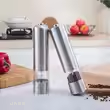 multi-function pepper grinder stainless steel electric pepper grinder kitchen black pepper sea salt food grinding bottle