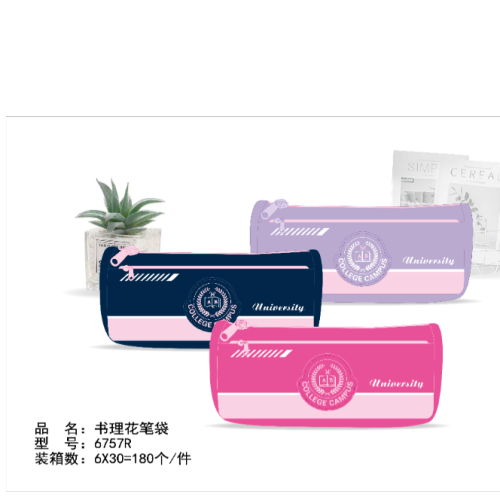 笔袋双层大容量铅笔盒小学生文具盒简约大方