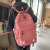 New Schoolbag for Male and Female Students Ins Trendy Cool Casual Simple Backpack Junior High School Student Travel Backpack
