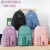 Factory Direct Sales New Large Capacity Backpack with Solid Color Simple Ins Schoolbag Multi-Functional Student Backpack