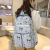 Primary School Student Schoolbag Junior High School Student Lightweight and Large Capacity Cartoon Pattern Style Sweet and Beautiful Backpack