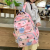 Women's Bag Women's Backpack New Fashion Composite Cloth Backpack Large Capacity Cartoon Travel Shoulder Bag Student Schoolbag