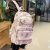 Fresh Sweet Women's Backpack Trendy Fashion Travel Storage Bag Large Capacity Cartoon Student Shoulder Bag