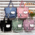 Composite Cloth Three-in-One Usage Handbag Messenger Bags Large-Capacity Luggage Bag Student Handbag