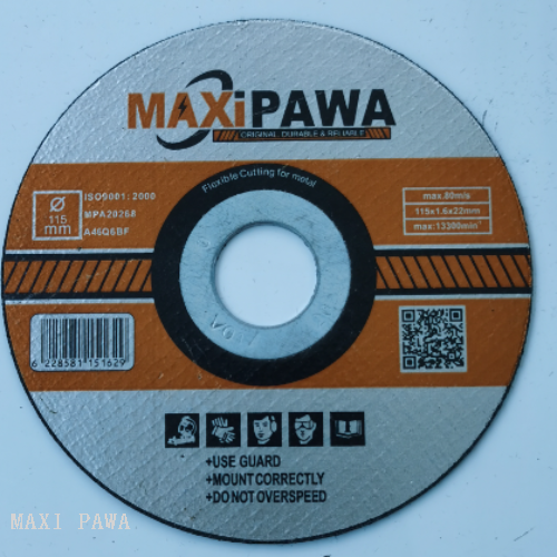africa maxipawa 115*1.6 cutting disc grinding wheel grinding disc cutting disc