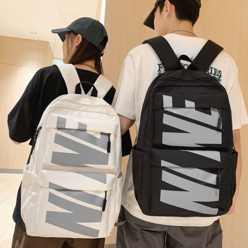 schoolbag male college student large capacity new high school student trend all-matching fashion brand female backpack backpack