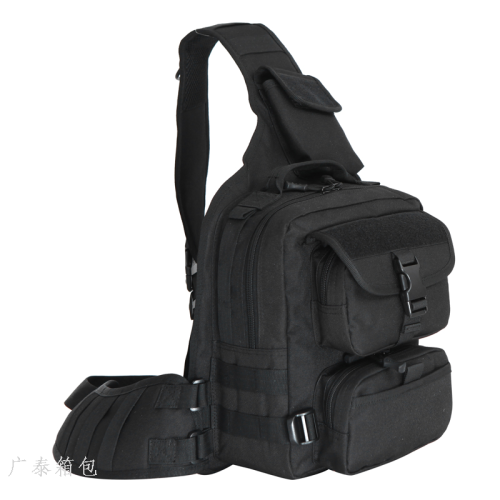 outdoor large chest bag riding backpack camouflage crossbody bag army green backpack shoulder messenger bag